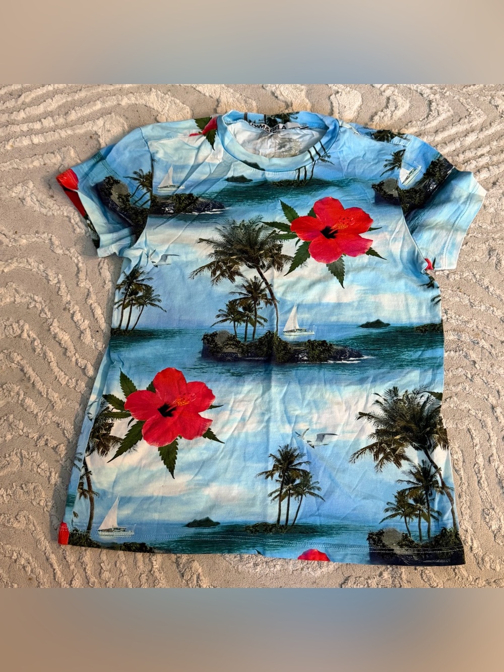Pam & Gela Island Tropical Graphic Tee
